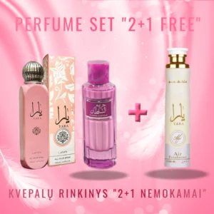 Perfume Set "2+1 Free" Women